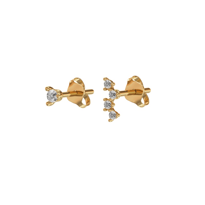 Myjoul gold stud set