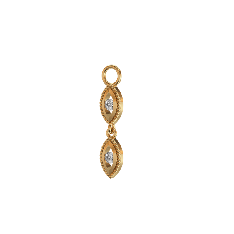 Myjoul gold charm