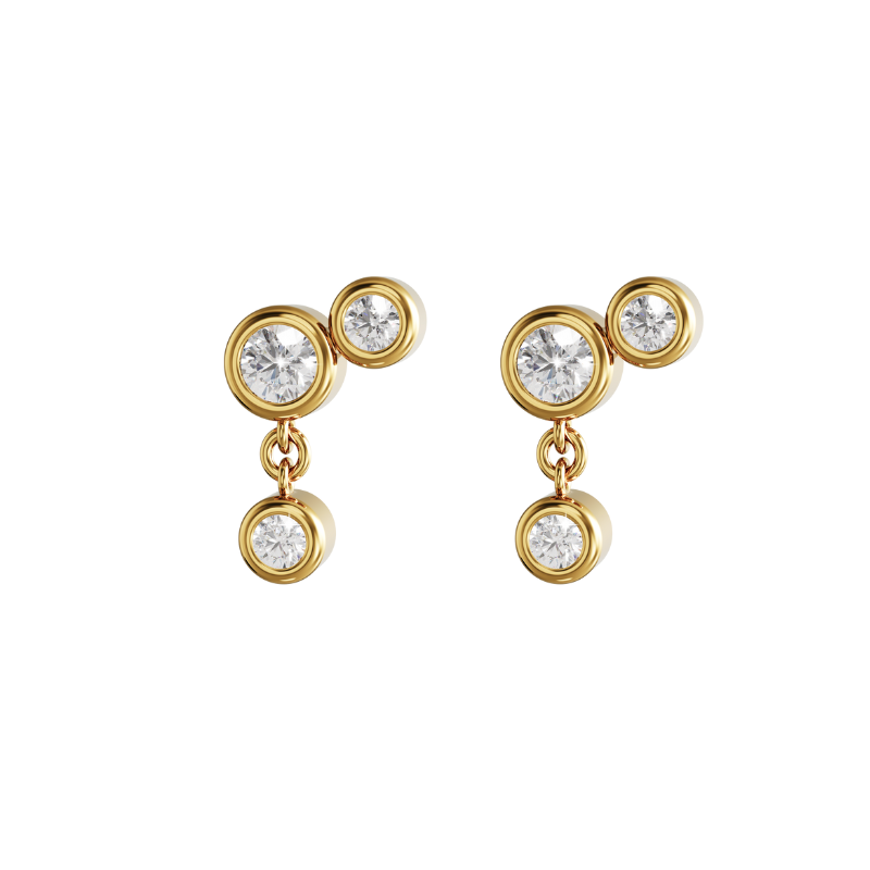 The Gold Drop Earring