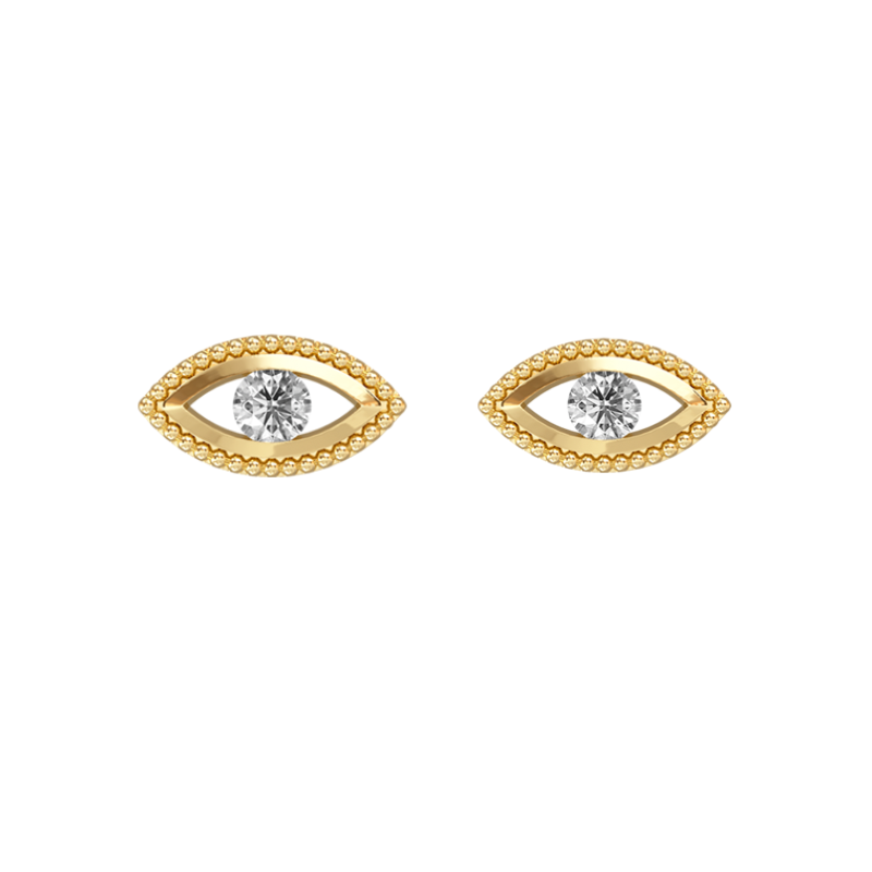 Serenity Gold Stud